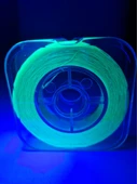 Eagenset Hazır Çapari Kombini Boru Sim Ultraviyole Uv Neon Sedef Fıstık Yeşili Makara thumbnail 9