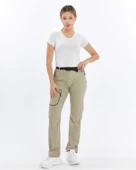 Mapamyumco Quick Dry Kadın Trekking Pantolon-BEJ - 2