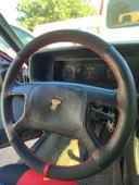 DİKİŞLİ DİREKSİYON KILIFI NUBUK DERİ NOKTALI DERİ KIRMIZI YÜZÜK KIRMIZI DİKİŞLİ TOFAŞ İÇİN thumbnail 2