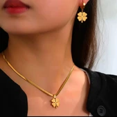 Yonca Gold Çelik Takı Seti 336 thumbnail 2