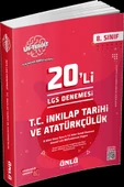 8. Sınıf Us Teroit 20 li T.C. İnkılap ve Atatürkçülük LGS Denemesi Ünlü Yayıncılık - 1
