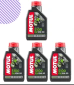 Motul 5100 10w50 Motorsiklet Yağı 4 Litre - 1