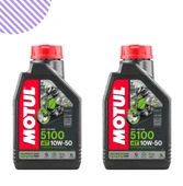 Motul 5100 10w50 Motorsiklet Yağı 2 Litre - 1