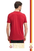 Galatasaray Orijinal Lisanslı Kırmızı Erkek T-Shirt Gs Aslan Baskılı Hediyelik Ahşap Kutulu - 3