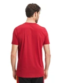 Galatasaray Orijinal Lisanslı Kırmızı Erkek T-Shirt Metin Oktay Baskılı Hediyelik Ahşap Kutulu - 6