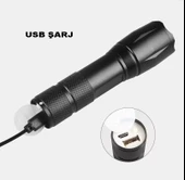 Powerbank Özellikli Uzun Menzilli El Feneri  Wt-039 thumbnail 4