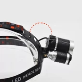 3 Başlıklı Şarjlı  Kafa Feneri   Wt-256 thumbnail 3