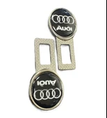 AUDİ Uyumlu İkaz Ses Metal Toka 2 Adet SİYAH thumbnail 2