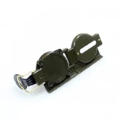 Hassas Lensatic Pusula, Amerikan Tarzı, Açık Kamp Yürüyüş Survival Için - 5