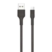 Force Cb431m Hasır Örgü Ve Ekstra Güçlendirilmiş Silikon Başlıklı Micro Usb Hızlı Şarj Ve Data Kablo - 1
