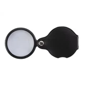 5x50mmmini Büyüteç,cepte Taşınan,optik Lens Katlanabilir Deri Kaplamaxx1051 - 4