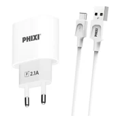 Pch221t Force Akım Korumalı 2.1a Type-c Usb Kablolu Şarj Cihazı - 2