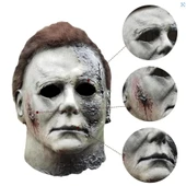 Michael Myers Lateks Maske - Michael Myers Et Maske Kafaya Tam Geçmeli - 1