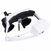 Kuyumcu,saat Onarım Için 10x15x20x25x Mercekli Gözlük Büyüteç9892g3a - 2