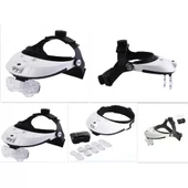 5 Mercekli Çok Fonksiyonlu, Başlık Tip Işıklı Büyüteç 81001h - 5