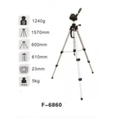 1570 Mm Tripod 3yönlü Profesyonel Süper Kalite - 6