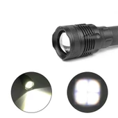 Alüminyum Şarjlı Zoom'lu El Feneri F6055 - 5