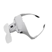 5 Lens 1.0x3.5x, 2led Işıklı  Ile Ayarlanabilir Gözlük Büyüteç9892b2 - 5