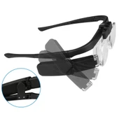 Şarjlı Gözlük Tip Büyüteç Mercek Lup Lensleriyle Taşıma Çantalı 11642dc thumbnail 4