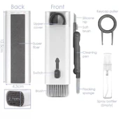 Çok Fonksıyonlu 7 In 1 Aırpods Klavye Ekran Kulaklık Temızleme Kıtı - 5