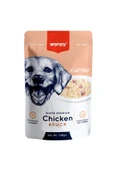 Wanpy 100g Pouch Tavuk&Ördek Yaş Köpek Maması 12 Adet - 1