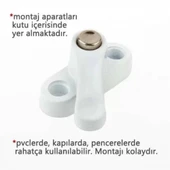 Pvc Kapı Pencere Emniyet Kilidi - Çelik - 2