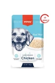 Wanpy 100g Pouch Tavuklu Yaş Köpek Maması 12 Adet - 1