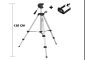 Tripod : Telefon Ve Kamera Tutucu Ayak + Telefon Tutucu - 105cm - 2