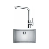 Maris Mrx 110-70 Eviye, Lina Spiralli Inox Armatür Seti thumbnail 1