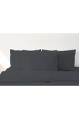 | Purecomfort | %100 Doğal Pamuk 2'li Yastık Kılıfı Seti | Antrasit - 2