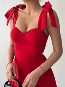 Tiyenna Midi Elbise - 4