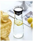 Linanware Karaf Sürahi Oynar Çelik Kapak 1200 ML DSG-23 - 3