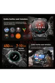 Su Geçirmez Akıllı Saat Apple iPhone 12 Pro Uyumlu 1.43 inç AMOLED - 5