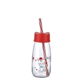 Pipetli Su Ve Süt Şişesi Cam 250 Ml - Kırmızı - 3