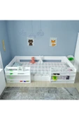 Ninnimo Vega Montessori %100 Mdf Kitaplıklı Karyola - 2