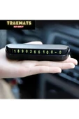 TRAKMATS Opel Astra F HB 1991 - 1998 ARABA PARK NUMARATÖRÜ AÇ KAPA MEKANİZMALI TELEFON NUMARASI GÖSTERGESİ - 1