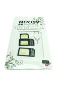 NOOSY Nano Sim Kart Dönüştürücü Aaparatı Ve İğnesi - 1