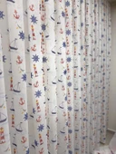 NİVEMESHOME HYL00009.801 PRD55293 GEMİ ÇAPALI DESENLİ ÇOCUK ODASI 1/2.5 PİLE TÜL PERDE APM - 6