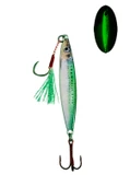 S.F. Sardalya Jig 22g - Sahte Yem Kaşık Rapala -Levrek, Palamut, Lüfer, Çinekop, Turna İçin En İyi Glow Jig Yem - 1