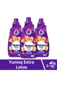 Yumoş Extra Yumuşatıcı Lotus 3 x 1440 ML - 1