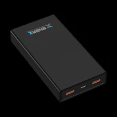 eNeRX Powerbank 20000 mAh 2.1 Amper ENR-P20C Siyah - 2