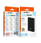 eNeRX Powerbank 20000 mAh 2.1 Amper ENR-P20C Siyah - 3