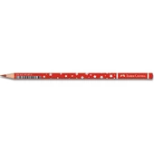Faber-Castell Başlık Kalemi Yıldız Desenli Kırmızı 1131450001 12 Li (1 Paket 12 Adet) - 1
