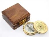 Ahşap Kutulu Pusula Ksk2123 - 1