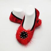 Taşlı Pisi Pisi Ev Babeti Patik - 1