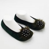 Taşlı Pisi Pisi Ev Babeti Patik - 2