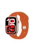 Huawei P20 Pro Uyumlu Turuncu Akıllı Saat Watch10 2025 Hediyeli AMOLED EKRAN - 1