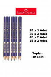 Dereceli Kalem Seti 10 Adet (2B 3 ADET 3B 3 ADET 4B 2 ADET 5B 2ADET) - 1