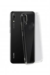 Huawei Y7 2019 Kılıf Yüksek Kalite Şeffaf Silikon Kılıf - 2
