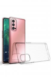 Oppo Reno 4 Kılıf Yüksek Kalite Şeffaf Silikon Kılıf - 1